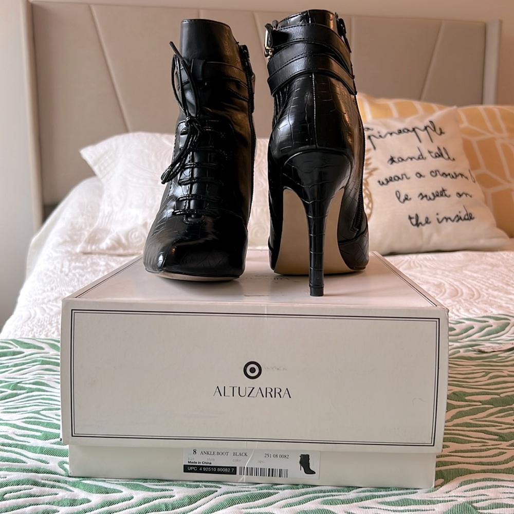Altuzarra Ankle Black Boots